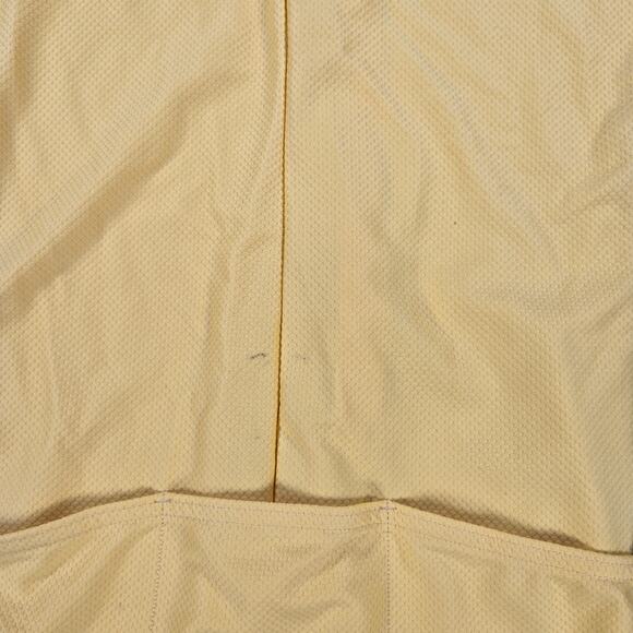 Nike Dri-Fit Yellow Short Sleeve Bike Cycling Zip Up Jersey Men's‎ Size XL - Picture 9 of 9